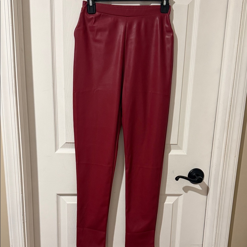 Popular Basics Red Leggings